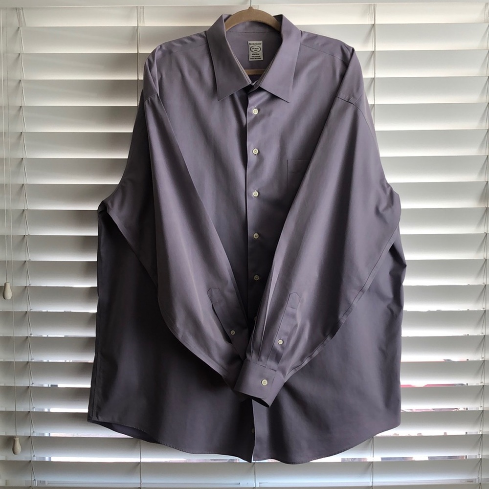 Pronto Uomo Oxford Classic Fit Dress Shirt - Lilac